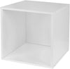 Unknown1 Storage Set 4 Cubes White Wood Grain Modern Contemporary Laminate