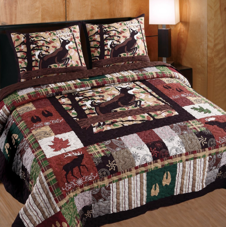 Cabin Themed Bedding Plaid, Rustic, Nature Save Up to 72 Off Diamond Home