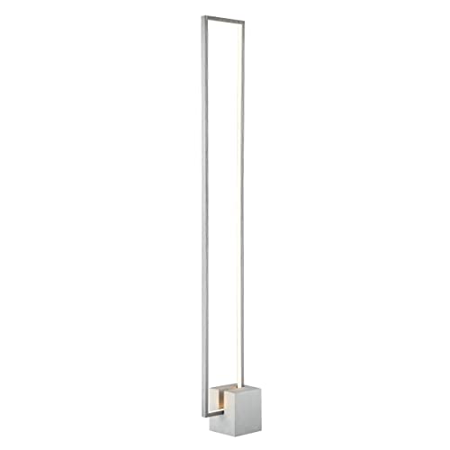 Lite Source Fantica 55 1/2" Gray Metal Modern LED Floor Lamp