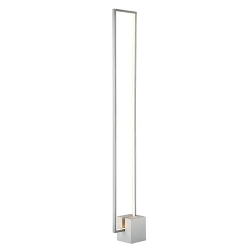 Lite Source Fantica 55 1/2" Gray Metal Modern LED Floor Lamp