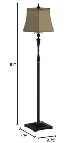 Cal Lighting CALBO-2443FL Transitional Two Floor Lamp Lighting Accessories