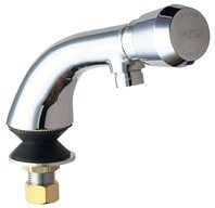 CHICAGO FAUCETS 807-E12V665PSHAB Single Faucet Metering