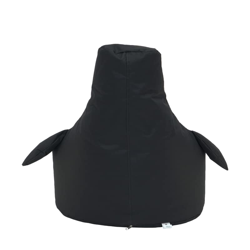 Black and White Penguin Kids Bean Bag Chair