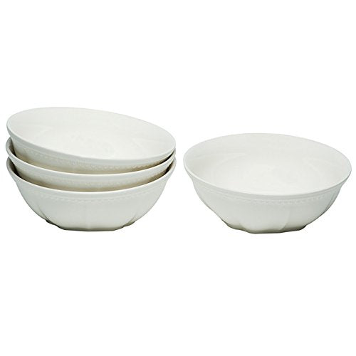 Red Vanilla Classic White Bowls (Set of 4)