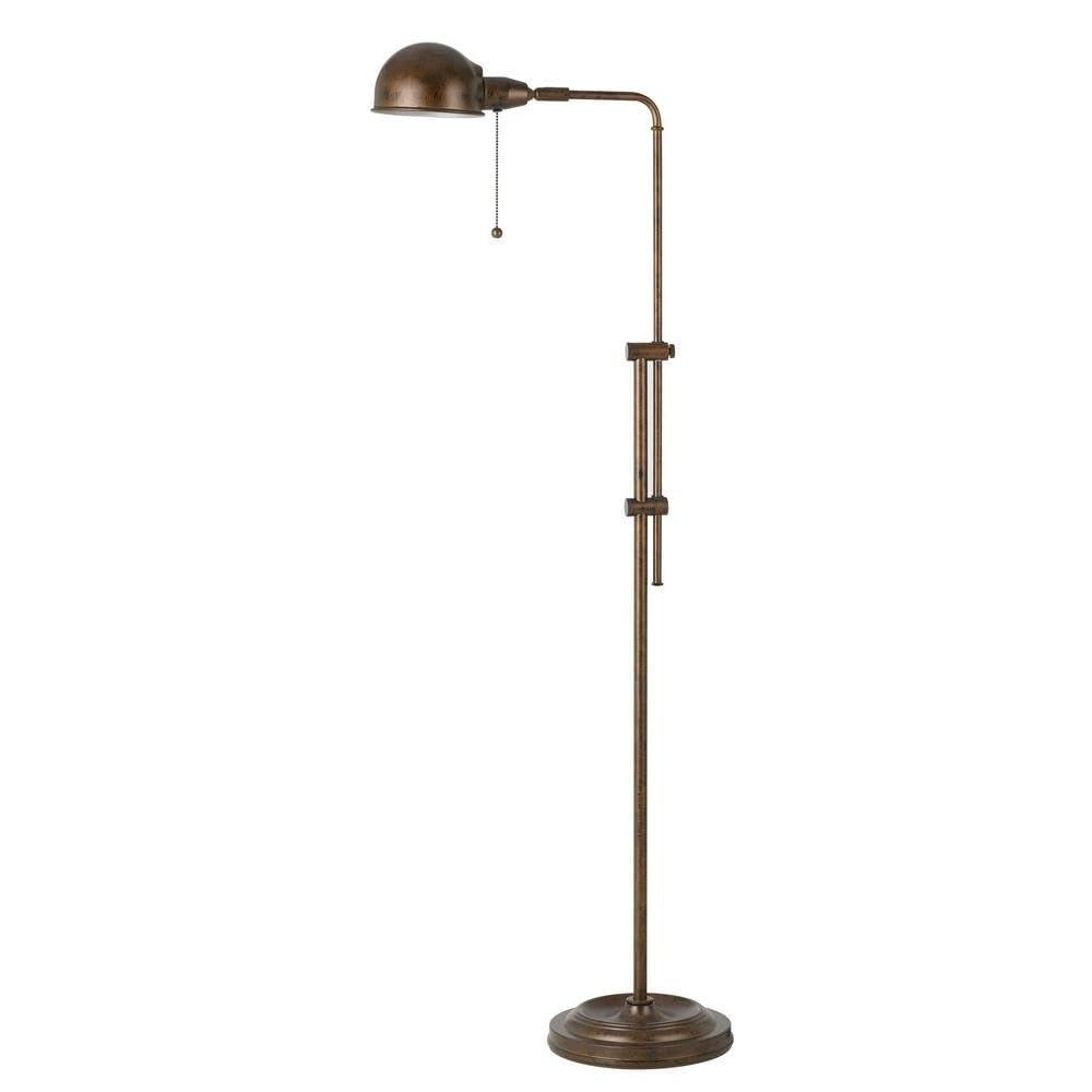 Cal 60W Croby Pharmacy Floor Lamp Orange (BO-2441FL-RU)