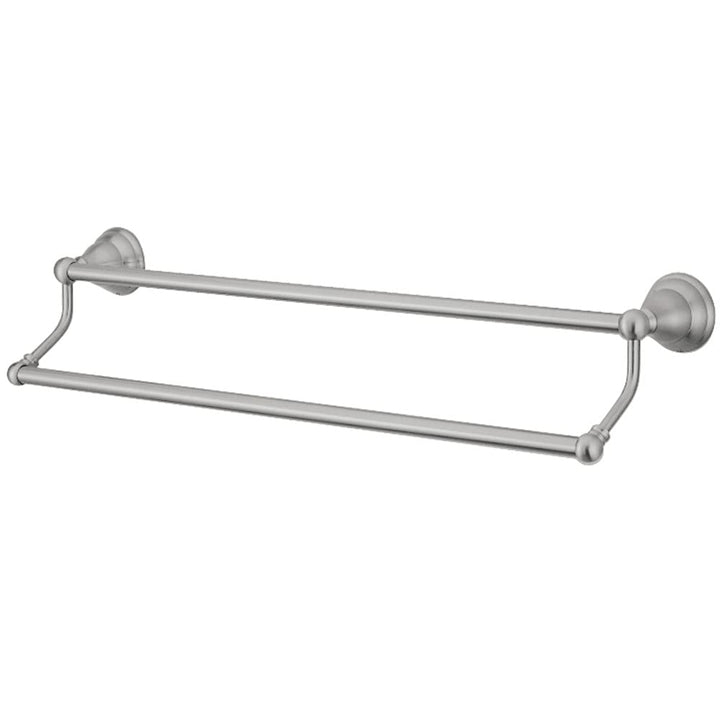 Kingston Brass BA556318SN Royale Dual Towel-Bar 18-inch length Brushed Nickel