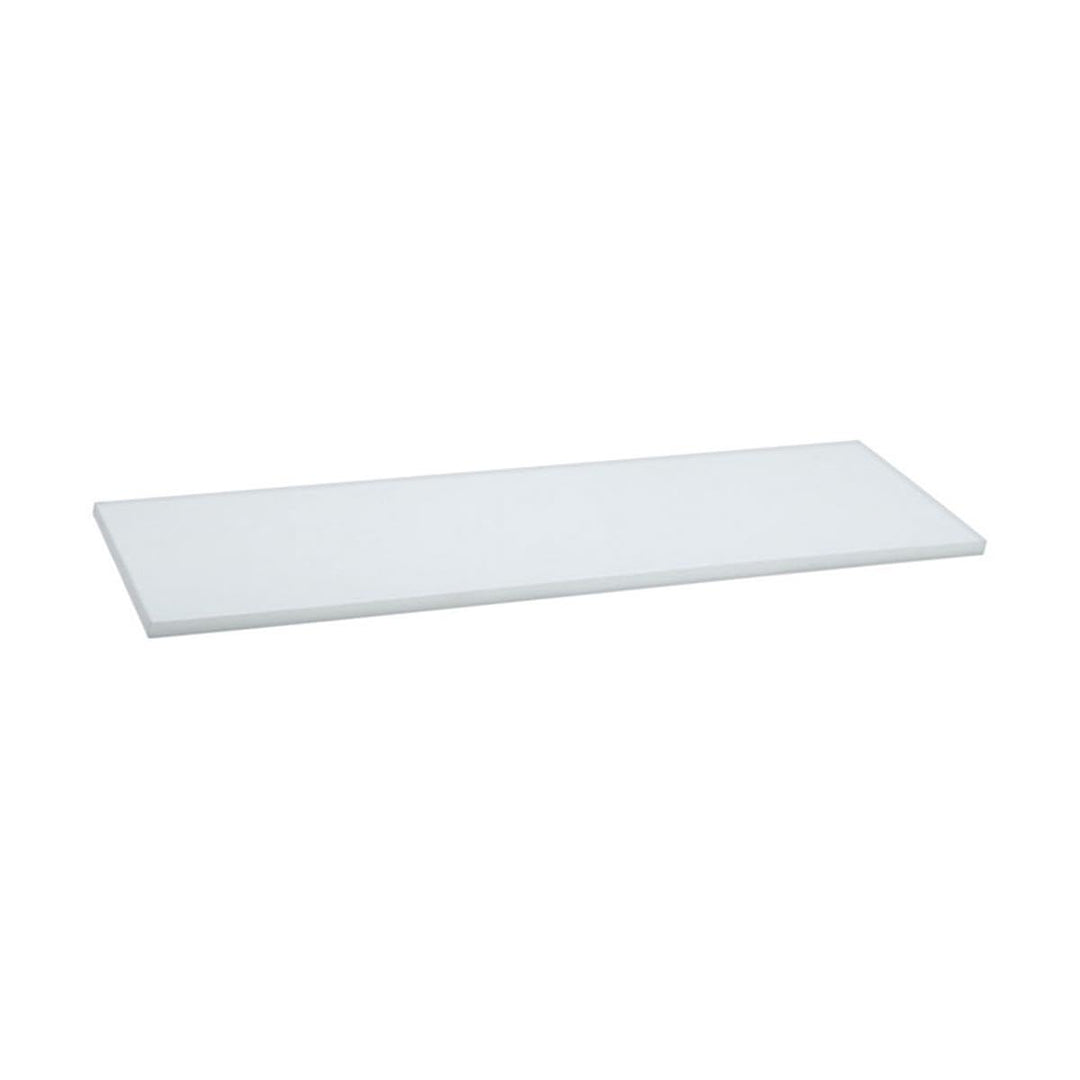 Organized Living 7313124811 freedomRail Wood Shelf 48-inch x 12-inch - White