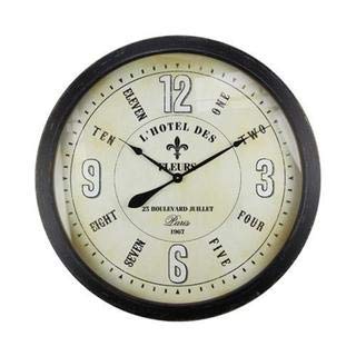 Yosemite Home Fleur Village Wall Clock