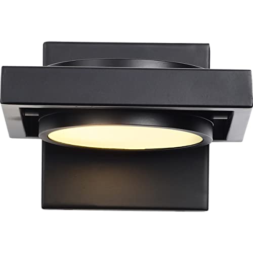 Nuvo 62/993 One Light Vanity Pack of 1 Black Finish