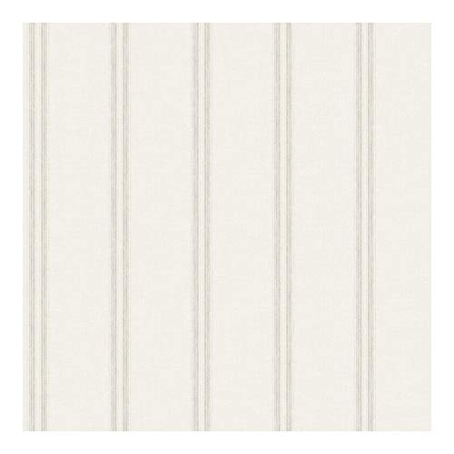 Grey Stripes Wallpaper 20.5 X Stripe Farmhouse Washable