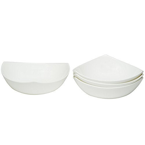 Red Vanilla Extreme White Soup Bowls (Set of 4)