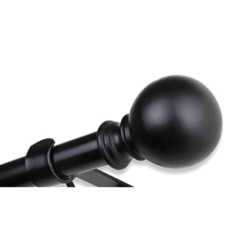 InStyleDesign Modern Orb Adjustable Curtain Rod