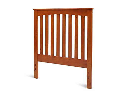 Mantua Rake Wood Headboard in Golden Oak - Twin Size