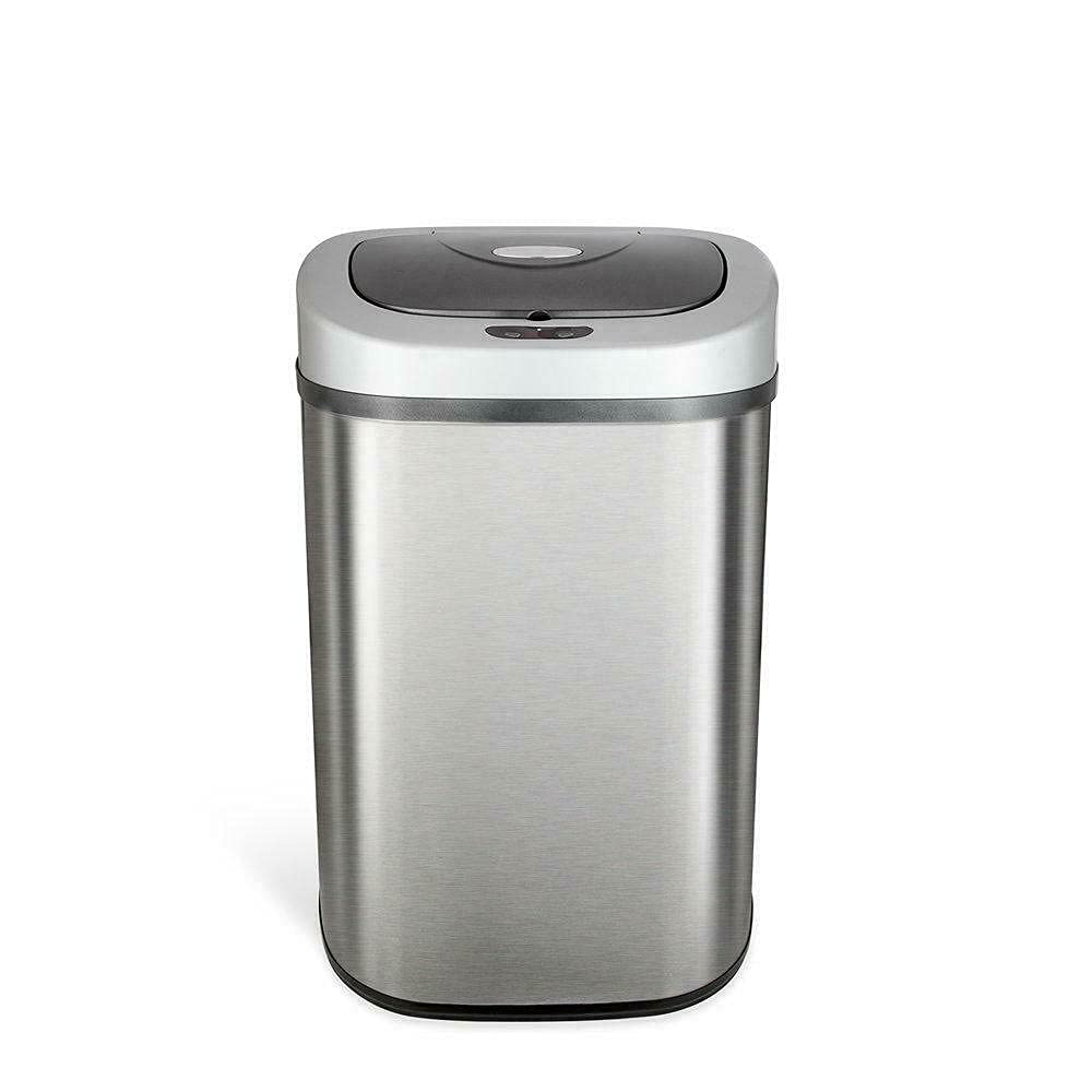 Automatic Touchless en Trash Can with Lid Motion Sensor Trash Can for