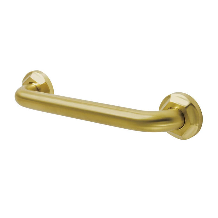 Kingston Brass DR714127 Metropolitan 12" Decorative Grab Bar Brushed Brass