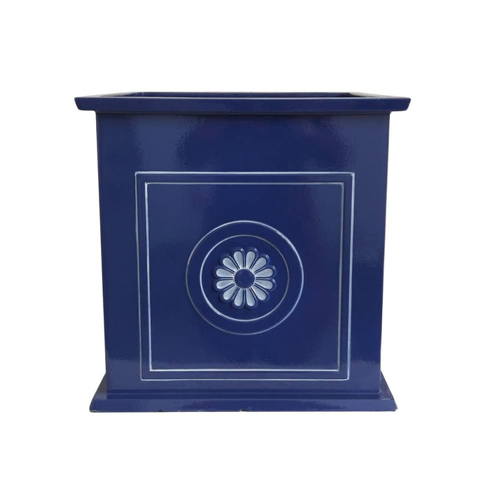 Southern Patio Cmx-064732 Colony Square Planter Navy 16 Inch