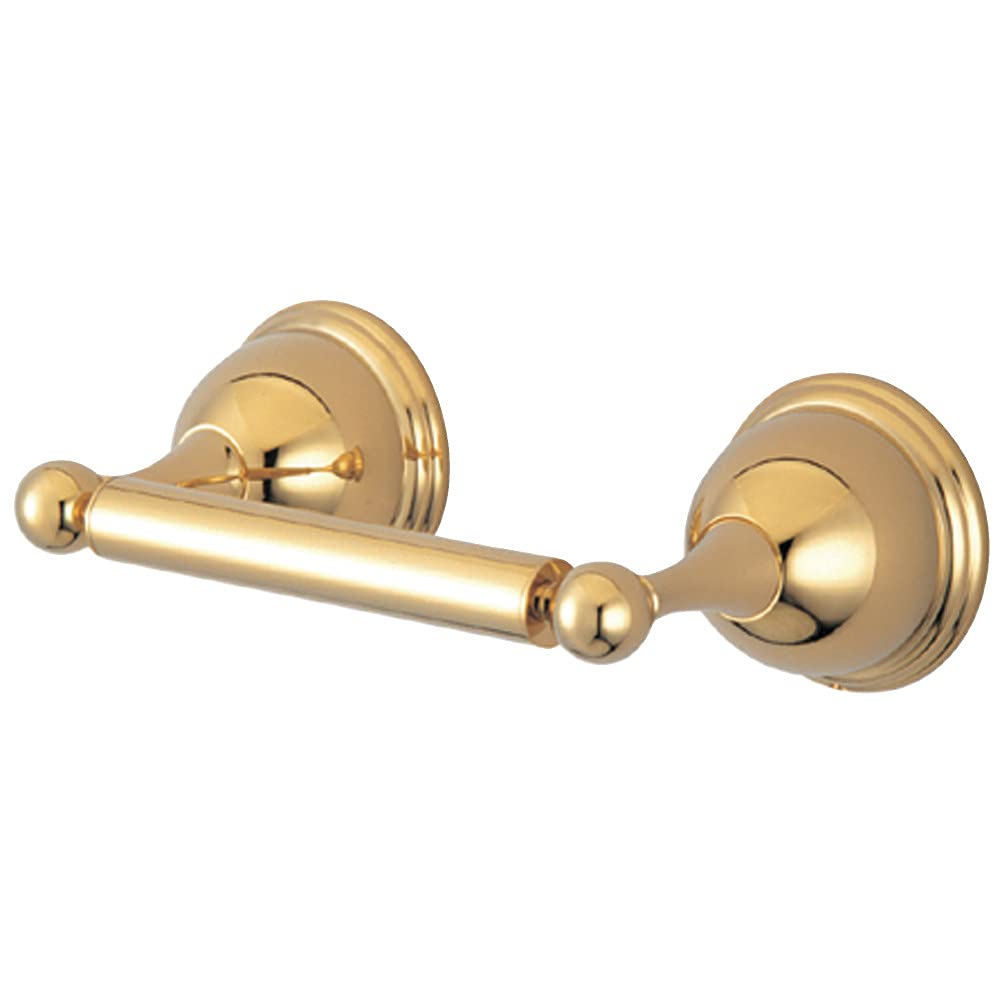 Kingston Brass BA3968PB Restoration Toilet Paper Holder 9" Polished Brass