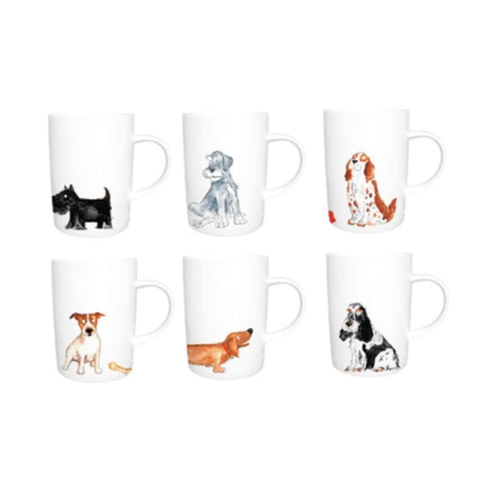 6 Piece Roy Kirkham Lyric Mug Set