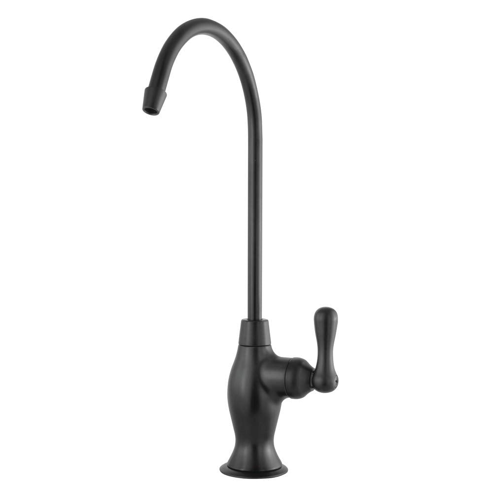 Kingston Brass KSAG3190AL Restoration Water Filtration Faucet Matte Black