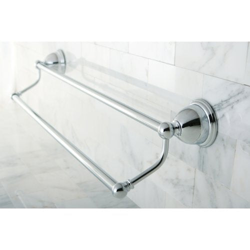 Kingston Brass BA396318C Restoration 18-Inch Double -Towel Bar Polished Chrome