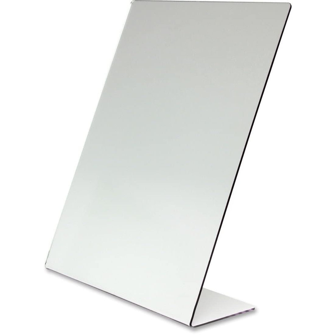 Single Sided Self Portrait Mirror White Casual Frameless