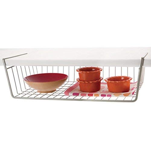 Organized Living Under-Shelf Basket - Nickel