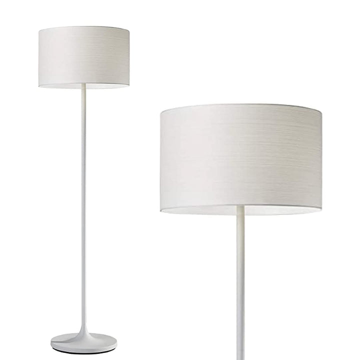 Adesso 6237-02 Oslo loor Lamp - Corrosion Resistant Scratch Proof White Matte