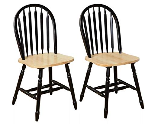 Simple Living Carolina Solid Wood Spindle Dining Chairs (Set of 2)