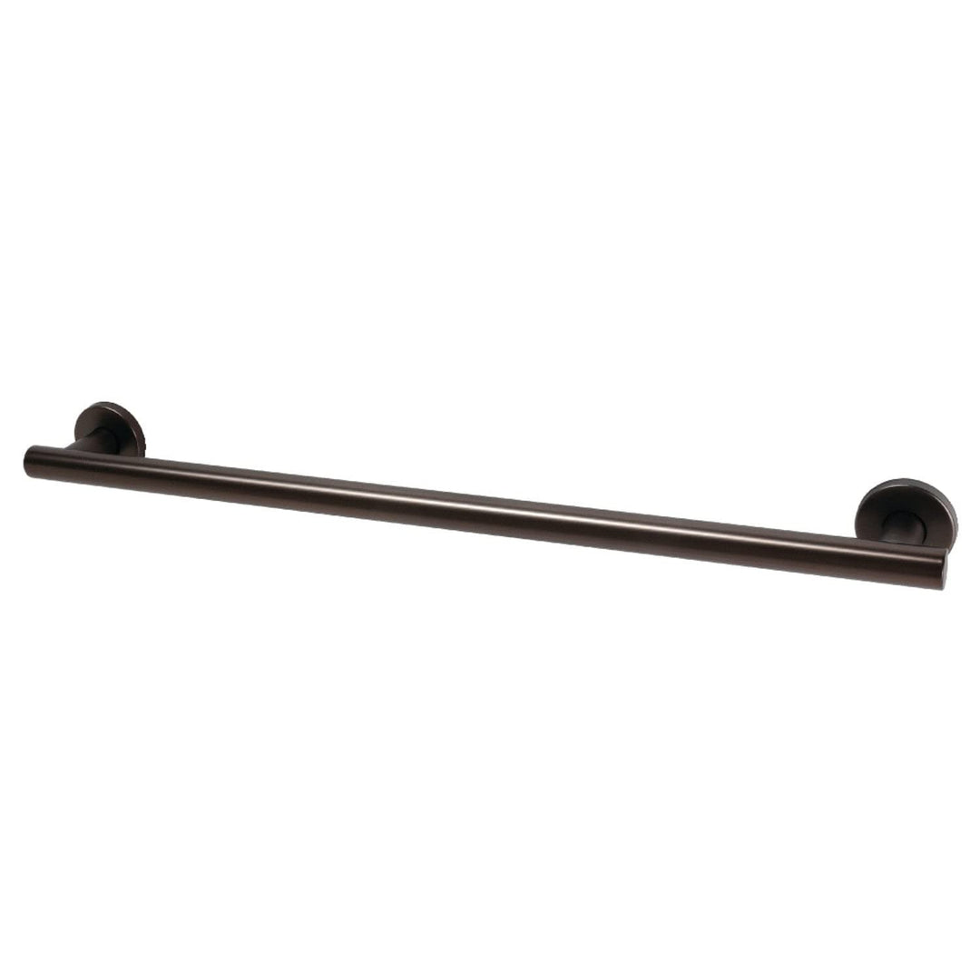 Kingston Brass Berwyn 30-Inch x 1-1/4 Inch O.D Grab Bar Brushed Nickel Brushed