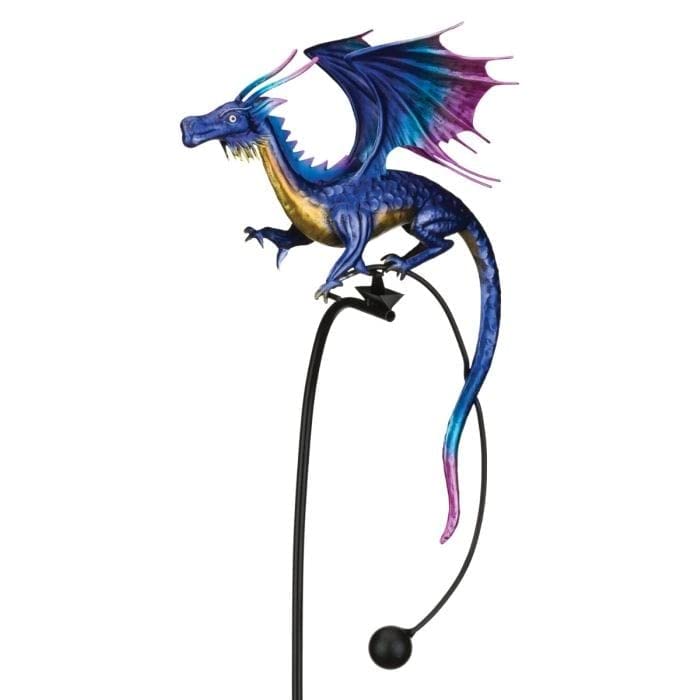 Dragon Rocker Stake Purple Metal