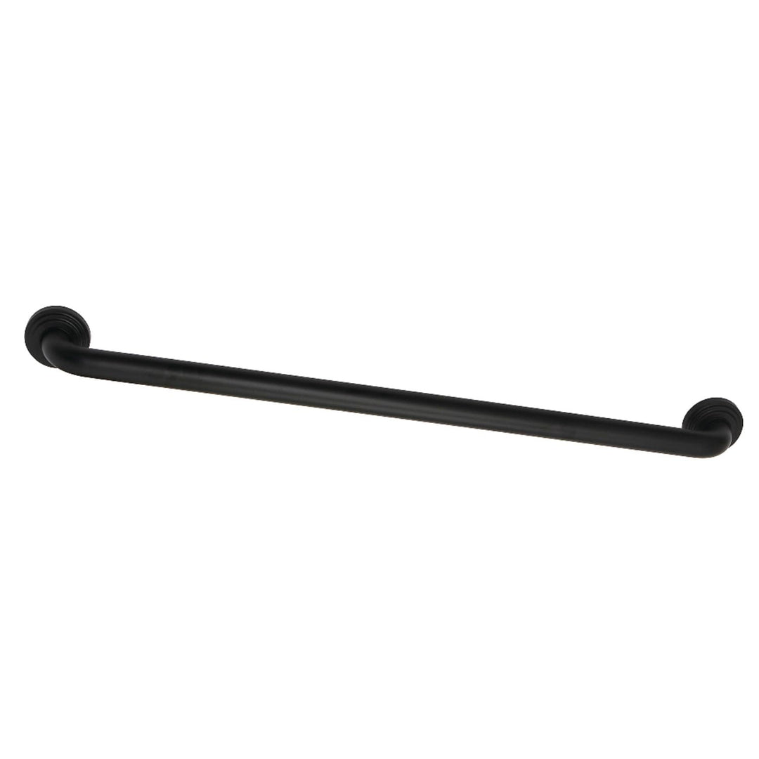 Kingston Brass DR214300 Milano 30-Inch x 1-1/4-Inch O.D 30 inch Decorative Matte Black