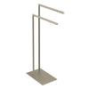 Kingston Brass SCC8328 Freestanding Towel Rack Brushed Nickel