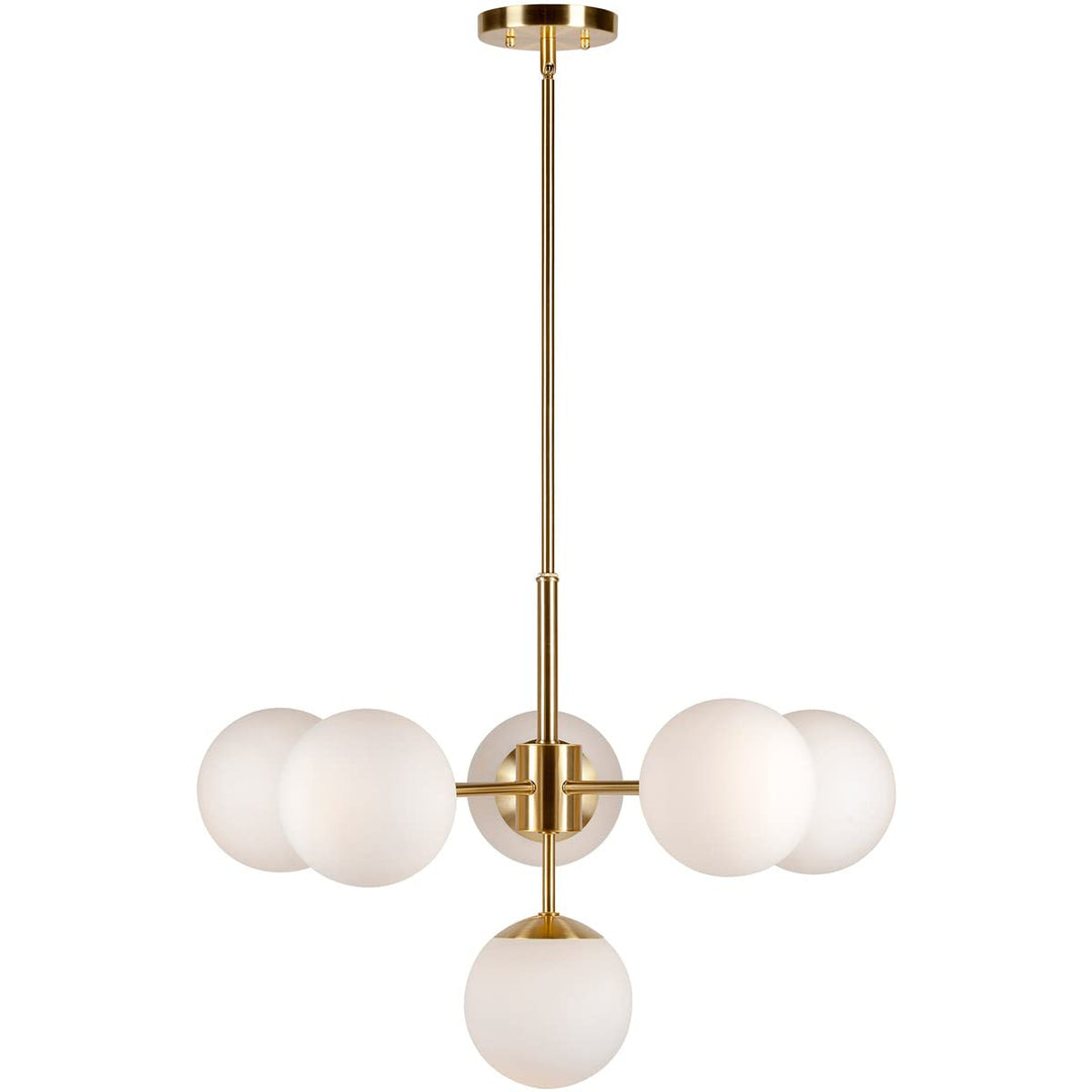 Farrell - 6 Light Chandelier in Transitional Style-18.5 hes Tall and 27.5