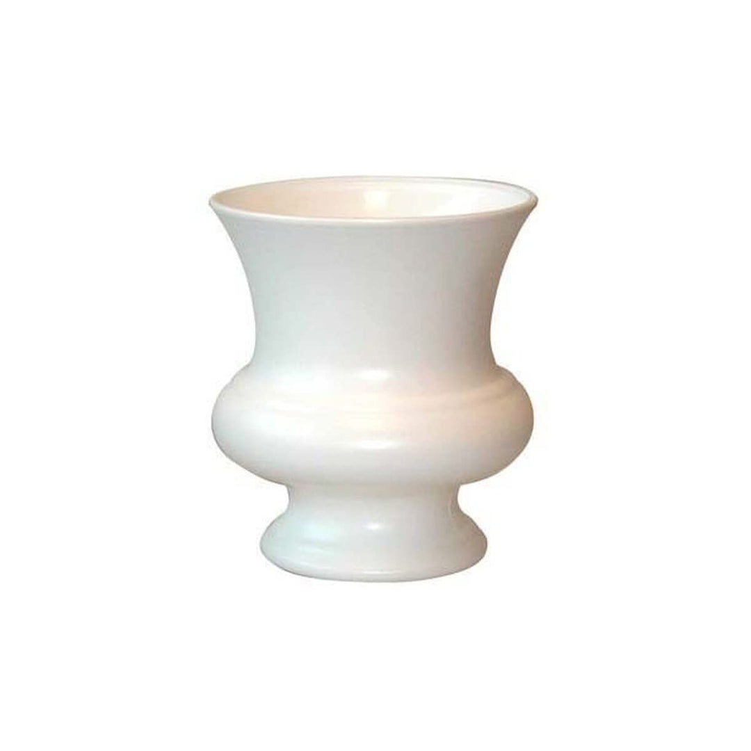 White Plastic Urn/Vase