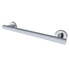 Kingston Brass Berwyn 16-Inch x 1-1/4 Inch O.D Grab Bar Polished Stainless Steel