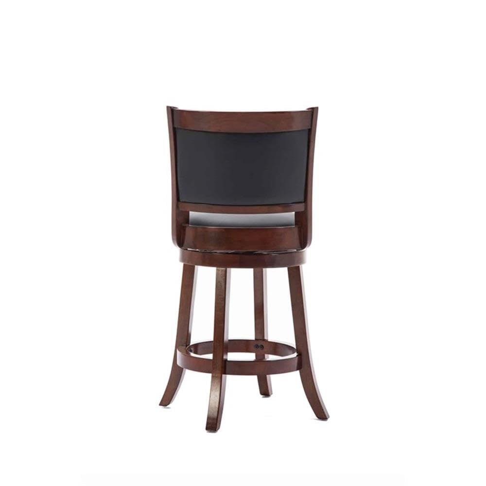 Boraam Augusta Stool Counter Height Black/Cherry