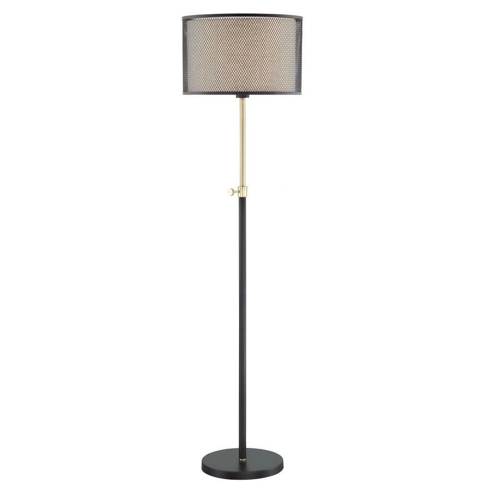 Lite Source Elena 62 1/2" Coffee Metal Floor Lamp