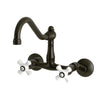 Kingston Brass KS3225PX Vintage Kitchen Faucet 8-1/2" Oil Rubbed Bronze