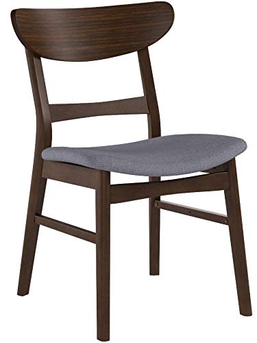 Christopher Knight Home Idalia Dining Chairs 2-Pcs Set Dark / Oak Finish