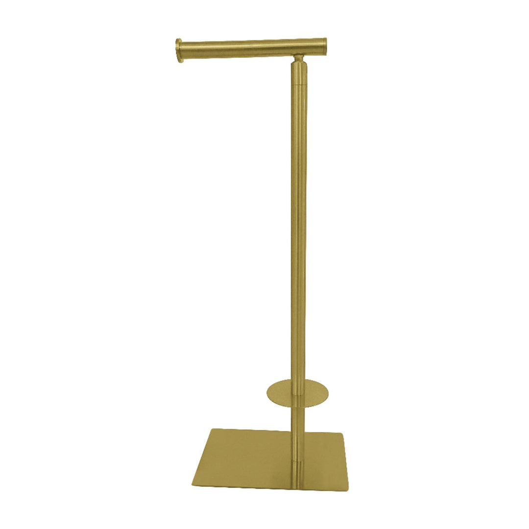 Kingston Brass CC8007 Claremont Freestanding Toilet Paper older 21-13/16 inch Brushed Brass