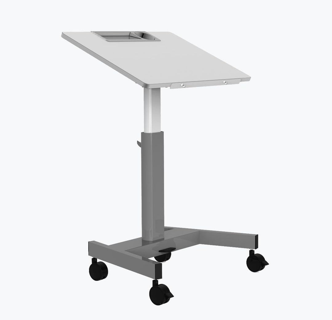 LUXOR STUENT-P-TILT Pneumatic Adjustable Height Flip Top Student esk/Nesting