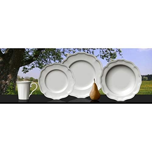 Red Vanilla Classic White 16pc Dinner Set