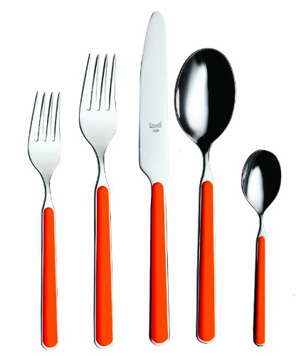 Mepra Fantasia Cutlery 5 Piece Place Setting Carrot