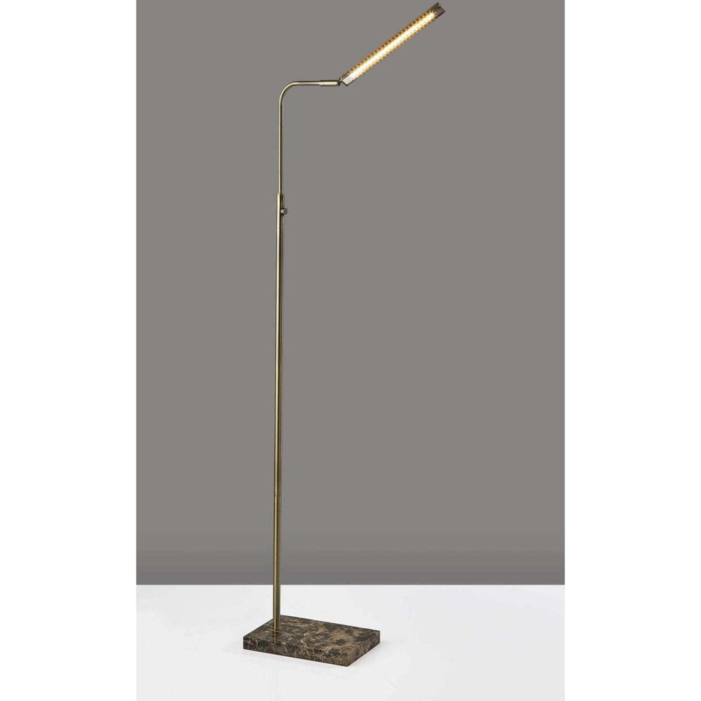 Adesso Home 3558-21 Transitional LED Floor Lamp from Reader Collection in - Diamond Home USA