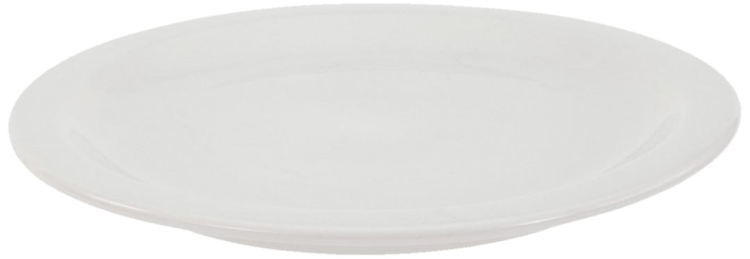 Crestware Alpine White 10.375-Inch Plate 12-Pack