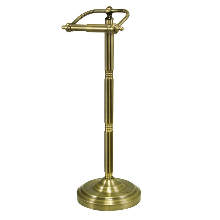 Kingston Brass CC2103 Georgian Pedestal Paper Holder Antique Brass 21-1/2"