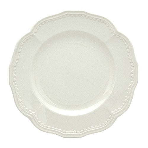 Red Vanilla Classic White 8.5-inch Salad Plates (Set of 4)