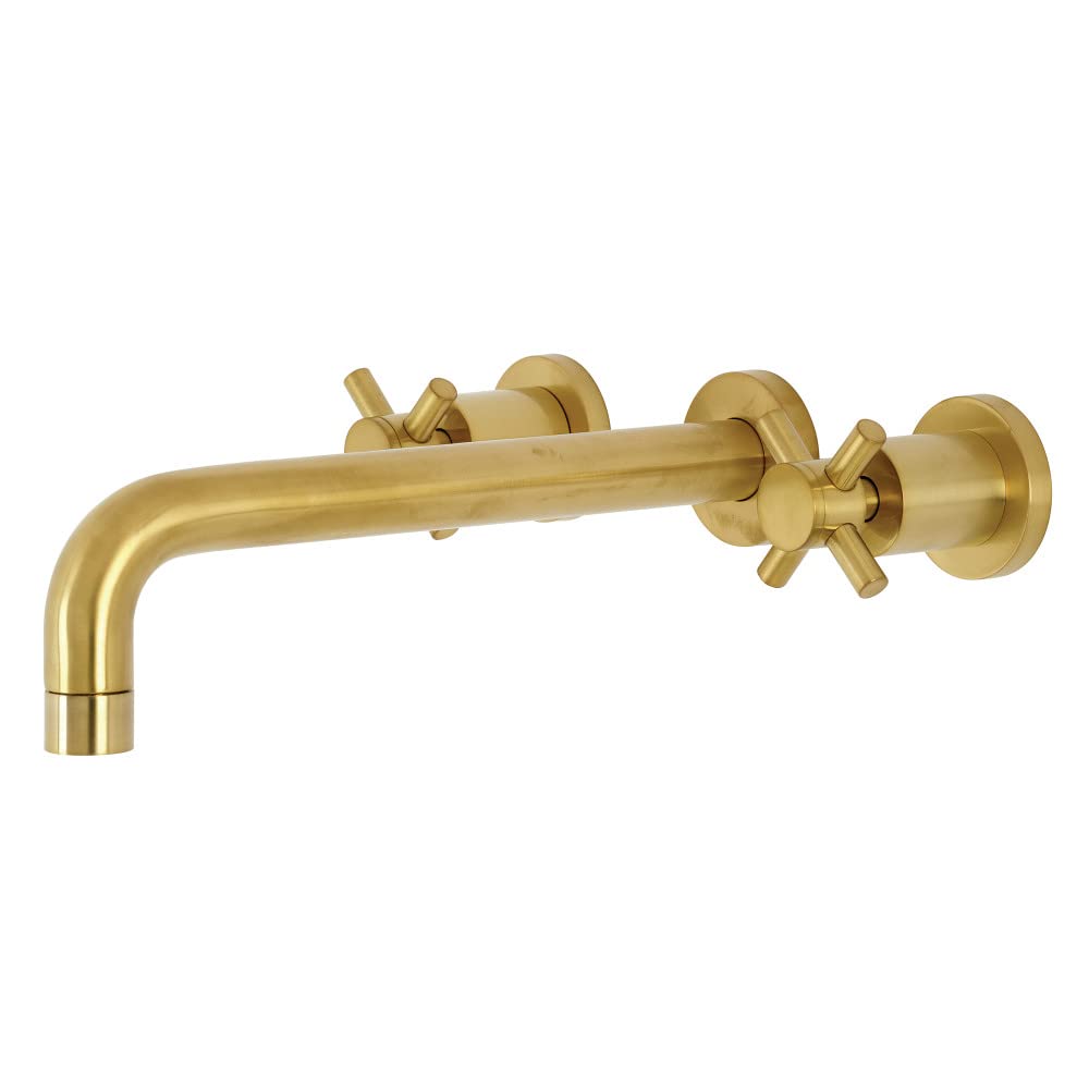 Kingston Brass KS8027DX Concord Roman Tub Faucet Brushed Brass