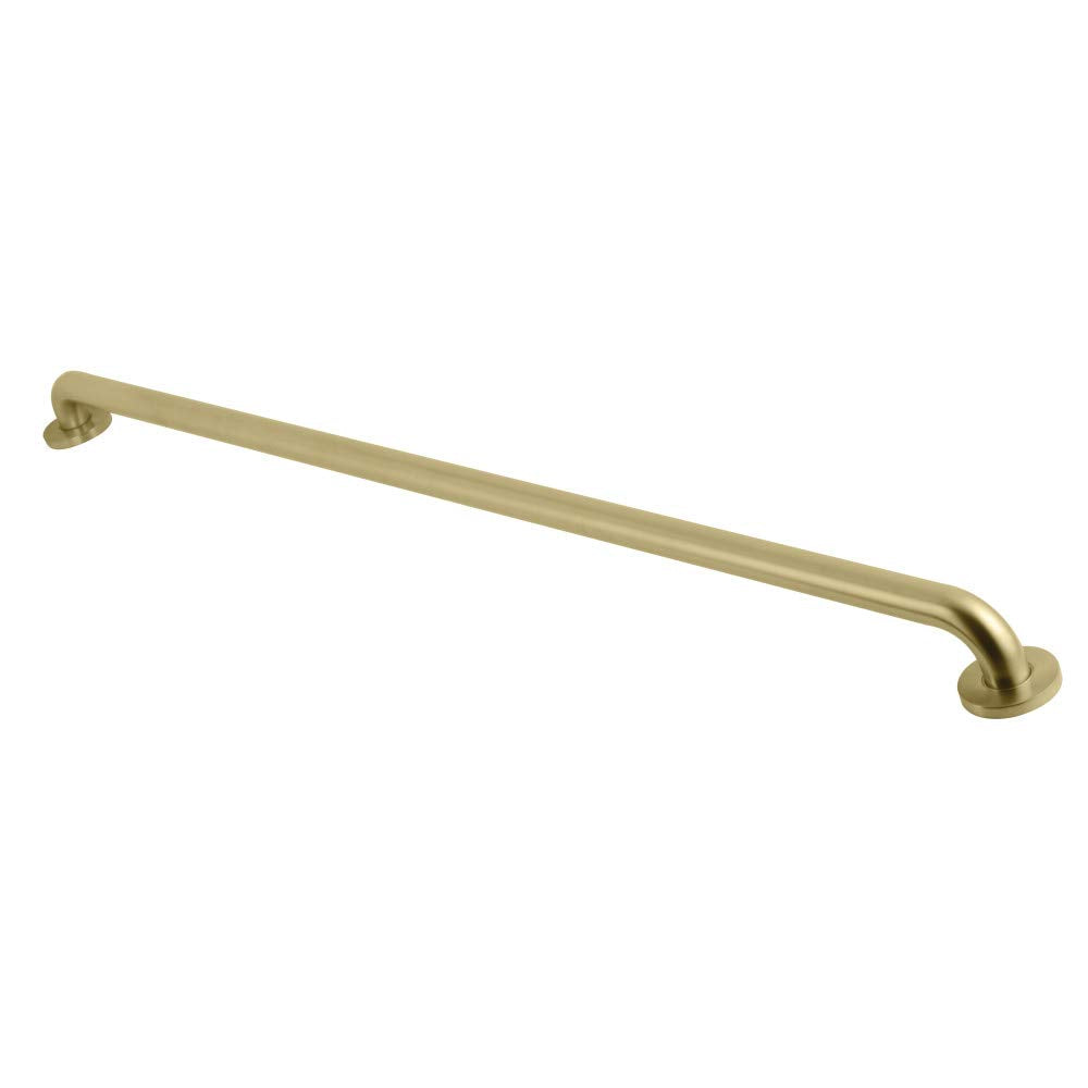 Kingston Brass DR514487 Meridian 48" Grab Bar 1-1/4" Diameter Brushed Brass