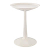 Lagoon Sprout White Round Side Table